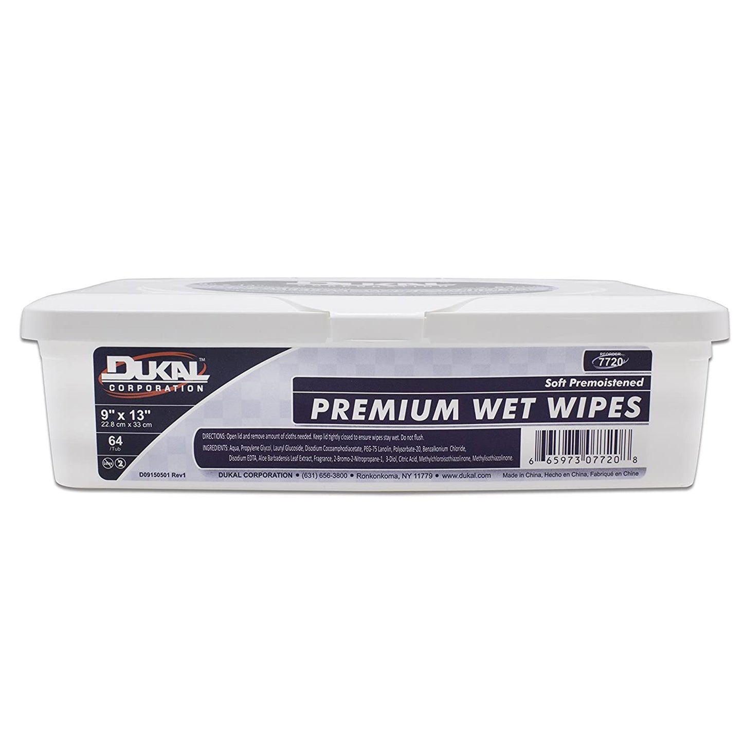 Dukal™ Premium Personal Wipe 7720