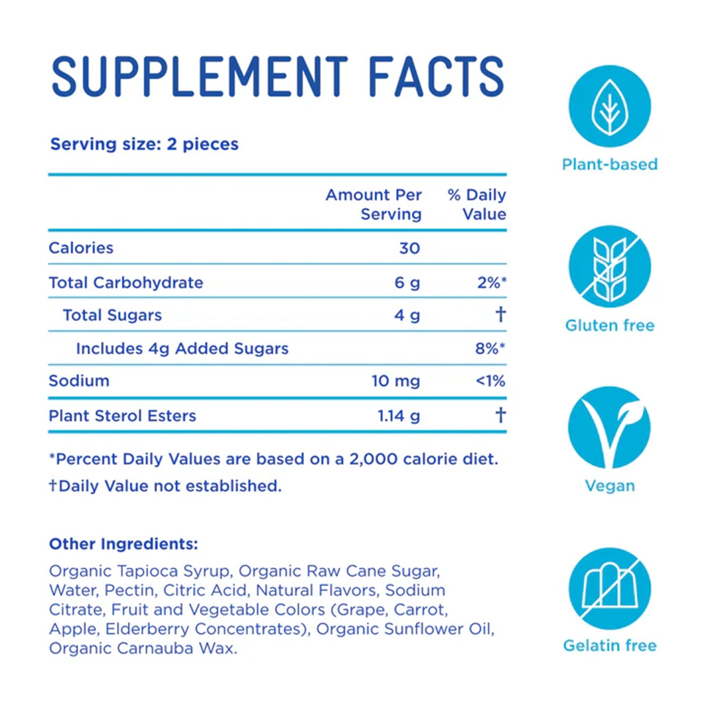 Piper Biosciences Clinical Strength LDL Healthy Cholesterol Gummies 855612006137