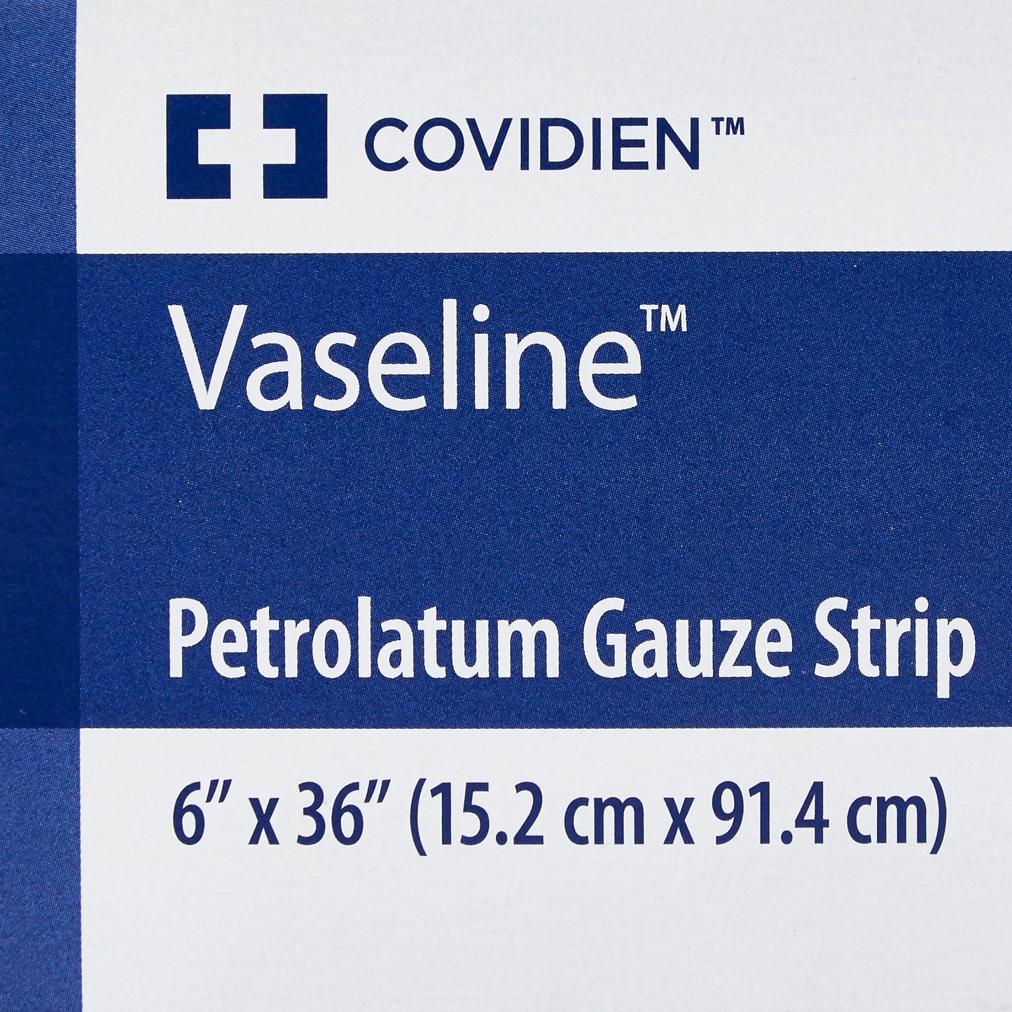 Vaseline® Petrolatum Impregnated Dressing, 6 x 36 Inch 8884416600