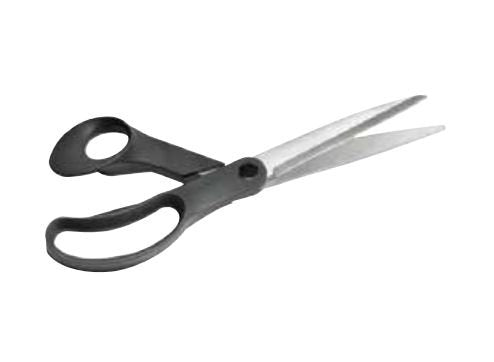 Trauma Shears Ortho-Glass® 9 Inch Length Stainless Steel / Plastic NonSterile Black Finger Ring Handle Straight Sharp Tip / Sharp Tip - 7204657