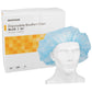 McKesson Disposable Bouffant Surgical Caps, Blue, Elastic Closure, X-Large, 24" 40181100