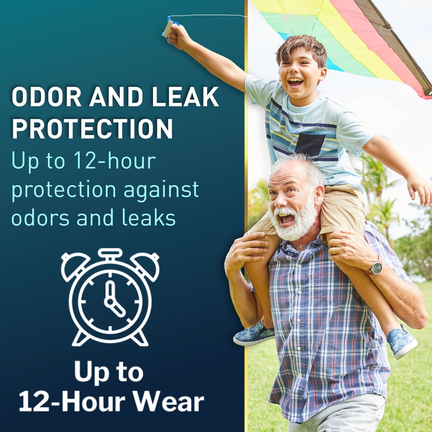 McKesson Premium Discreet Underwear for Men, Heavy Absorbency, Large UWDS-LGGRAY