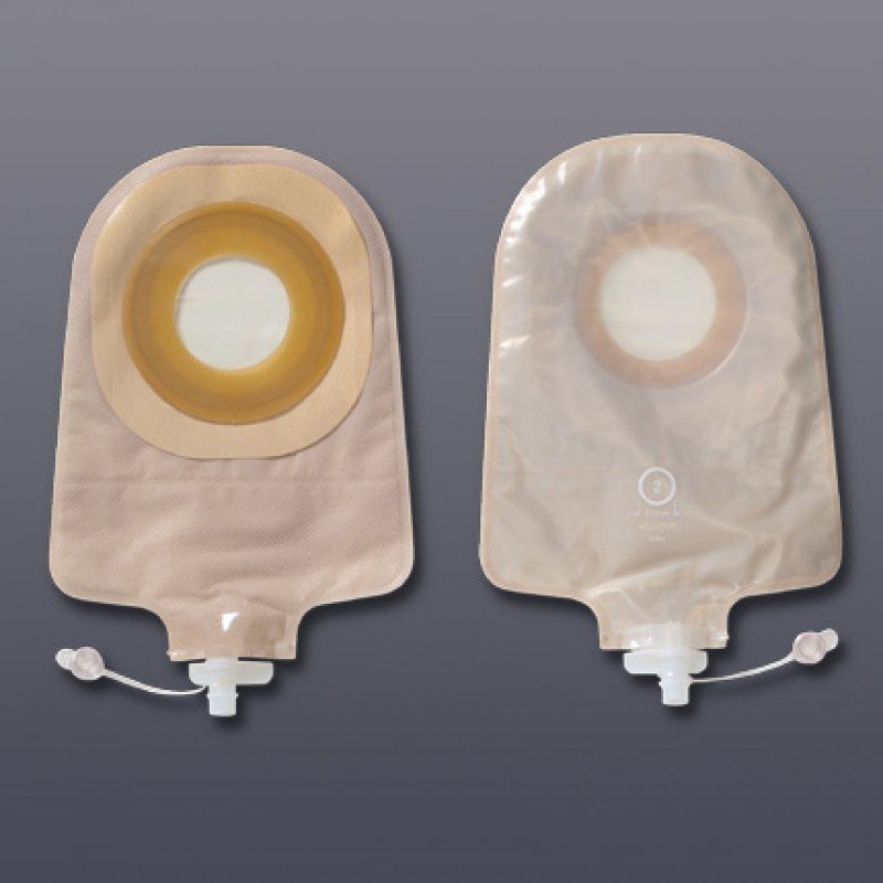 Urostomy Pouch Premier™ One-Piece System 9 Inch Length Pre-Cut 1-3/4 Inch Stoma Drainable - 8469