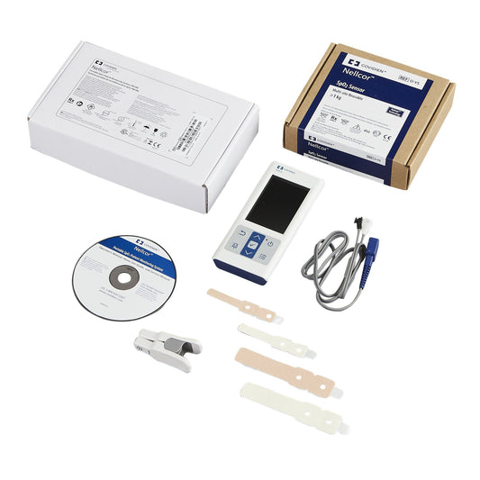 Medtronic MITG Nellcor Portable SpO2 Patient Monitoring System with Adult and Pediatric Sensor PM10N-PDN, 1 Each
