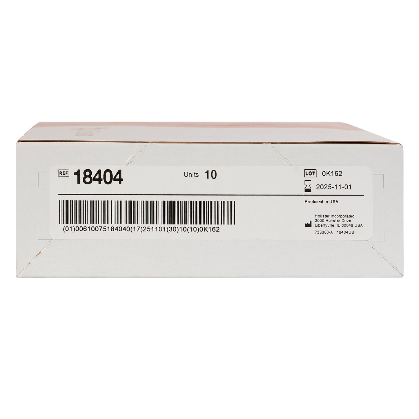 New Image™ 18404 Two-Piece Transparent Urostomy Pouch, 70 mm Flange, Blue Match 18404