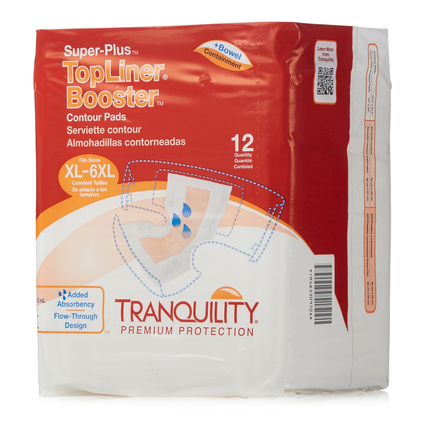 TopLiner™ Super Plus Added Absorbency Incontinence Booster Pad, 32-Inch Length 3097