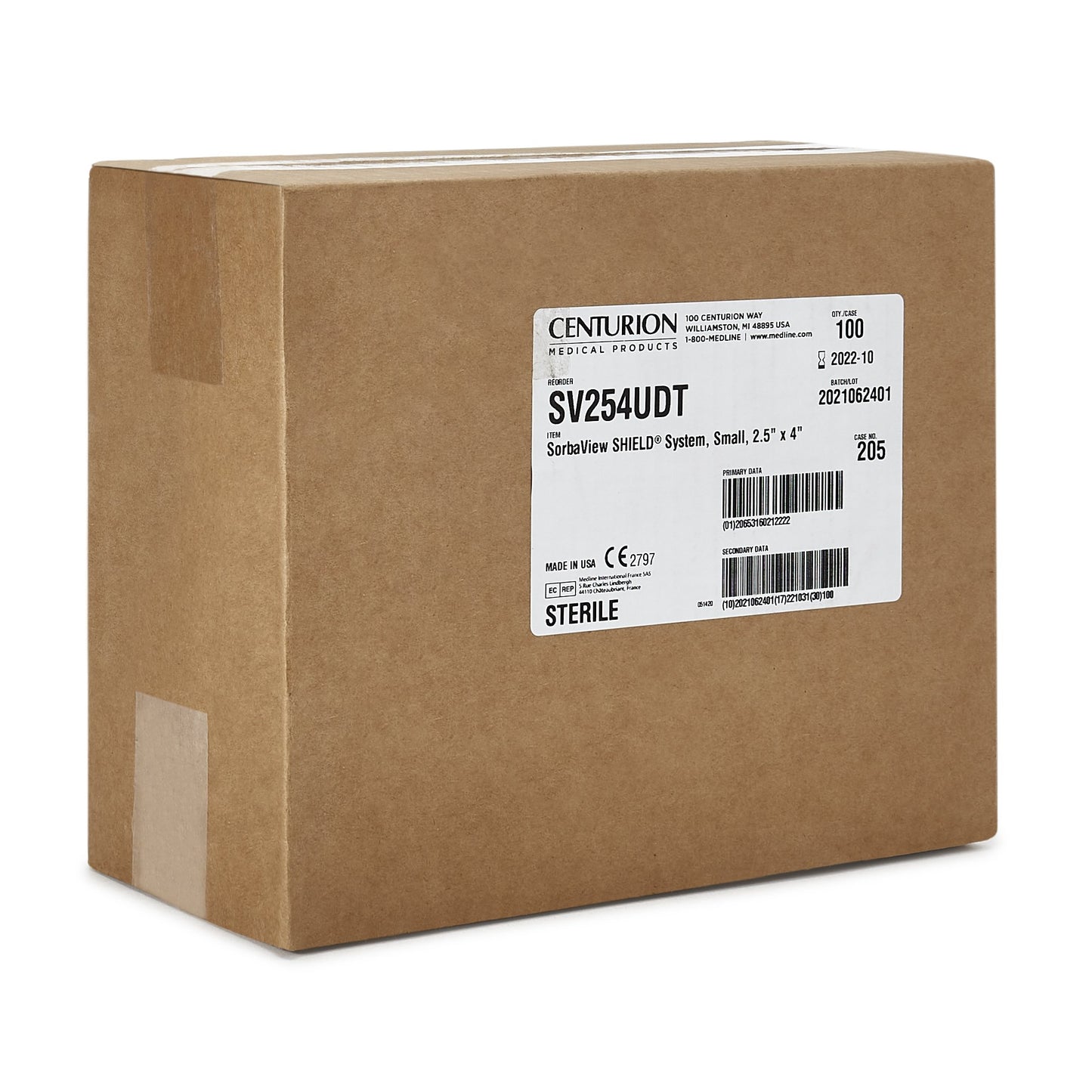 Centurion SorbaView® Integrated Securement Dressing SV254UDT