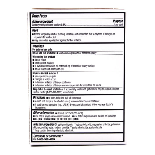 Eye Lubricant 30 per Box Eye Drops 00536138792