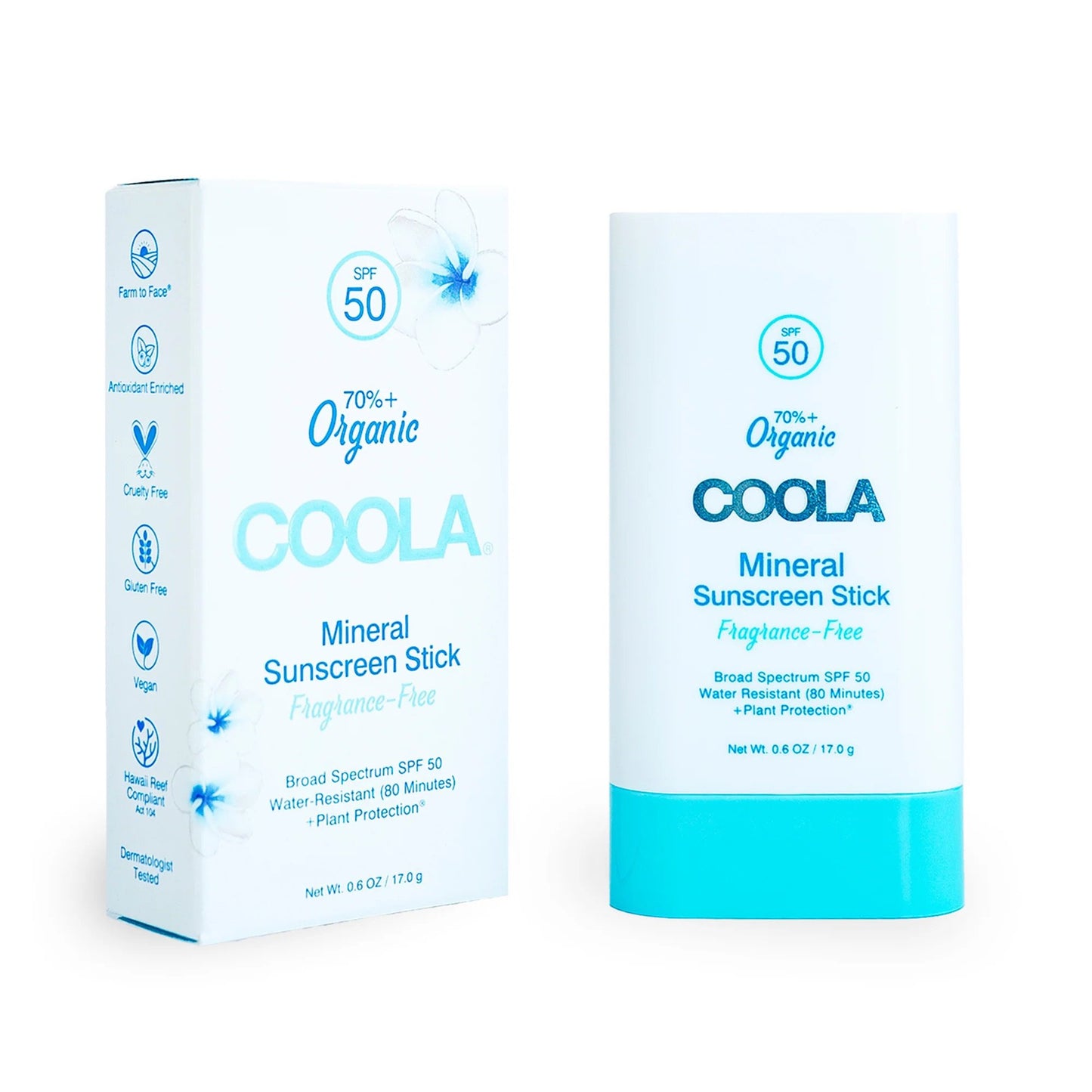 Sunscreen COOLA® Mineral SPF 50 Stick 0.6 oz. Tube CL10455