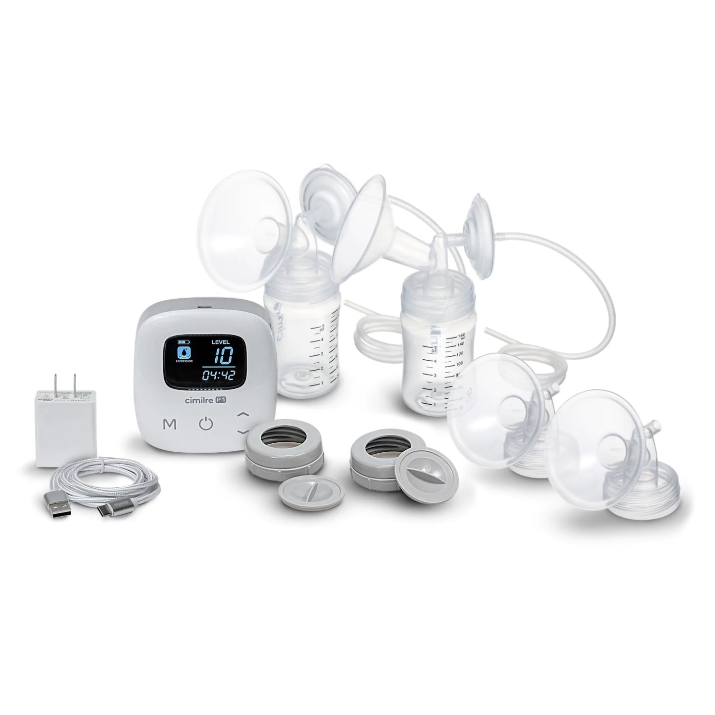 Double Electric Breast Pump Kit Cimilre® P1 - P1-100-00-00