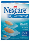 Nexcare™ Waterproof Clear / Tan Adhesive Strip, Assorted Sizes 432-50-3