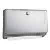 Paper Towel Dispenser Bobrick Satin Finish Stainless Steel Manual Pull 275 Count Surface / Wall Mount - BOB2621
