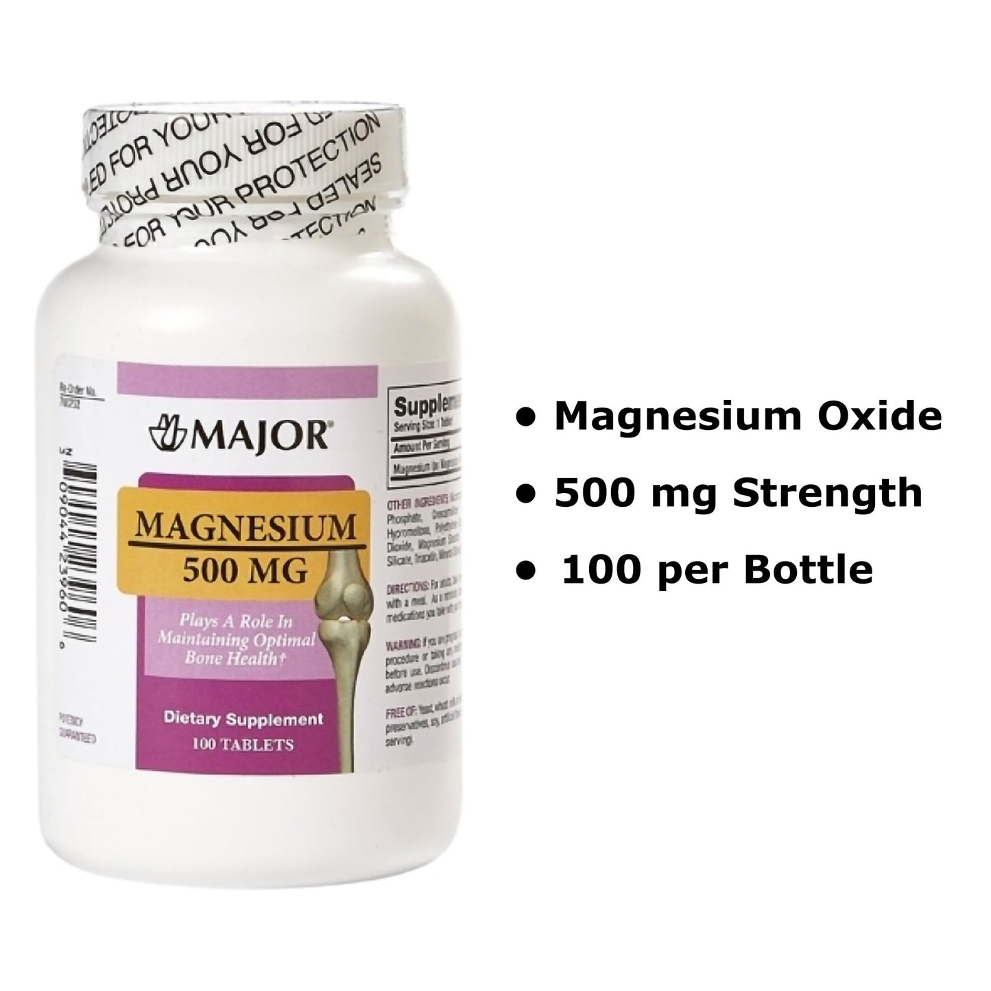 Major® Magnesium Oxide Mineral Supplement 00904423960