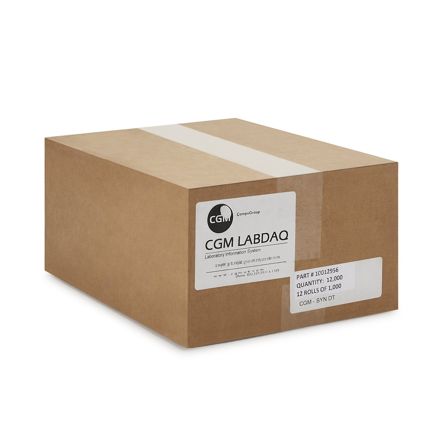 CompuGroup Medical Direct Thermal Label 10012956