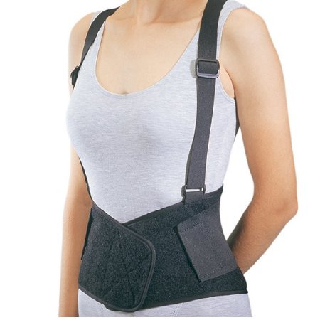 Occupational Back Support ProCare® Industrial Medium Hook and Loop Closure 30 to 36 Inch Waist Circumference 8 Inch Height Adult - 79-89145