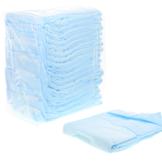 Unisex Adult Incontinence Brief Wings™ Basic Large Disposable Moderate Absorbency - 55034