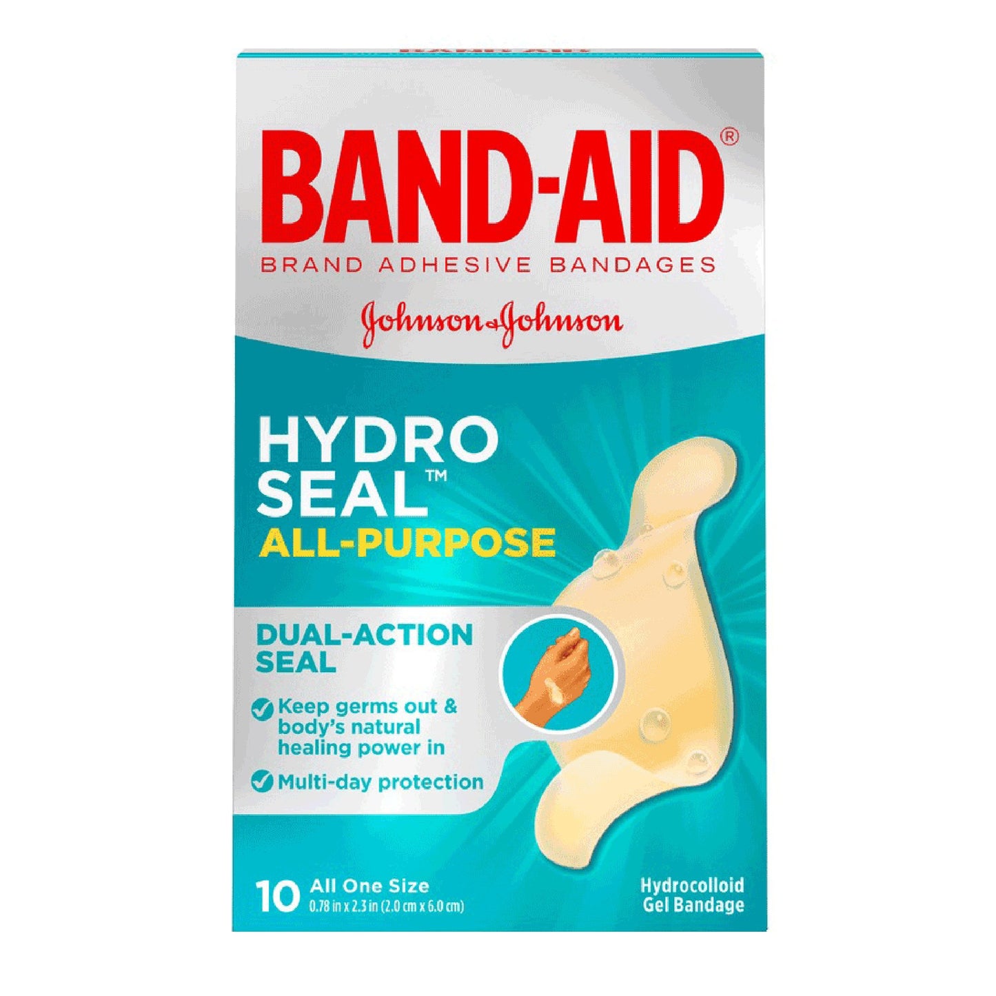 Band-Aid® Hydro Seal All-Purpose Hydrocolloid Gel Bandages 111741900