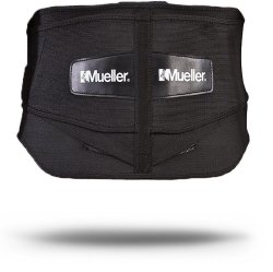 Back Brace Mueller® One Size Fits Most Hook and Loop Closure 28 to 50 Inch Waist Circumference Adult - 24-9303