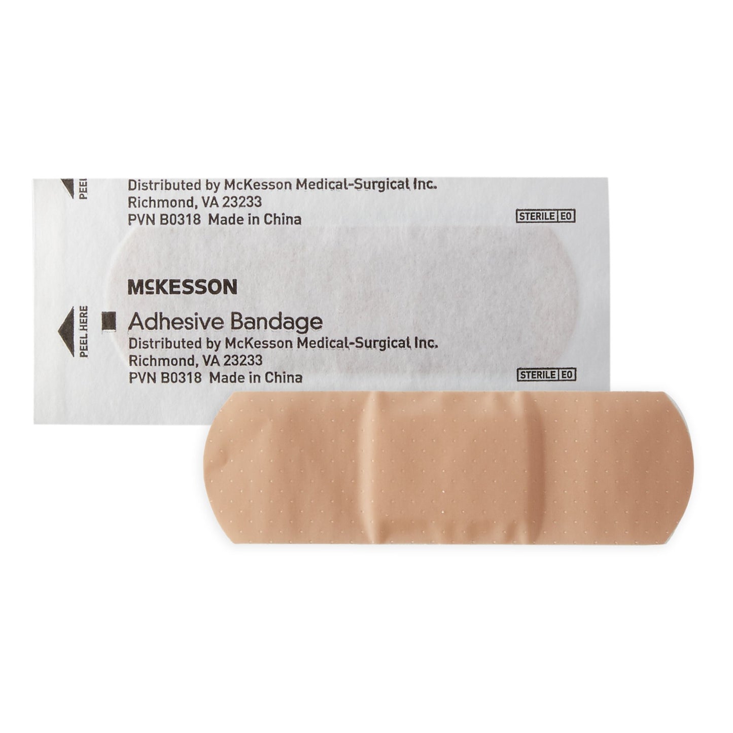 McKesson Tan Adhesive Strip, 1 x 3 Inch 16-4821
