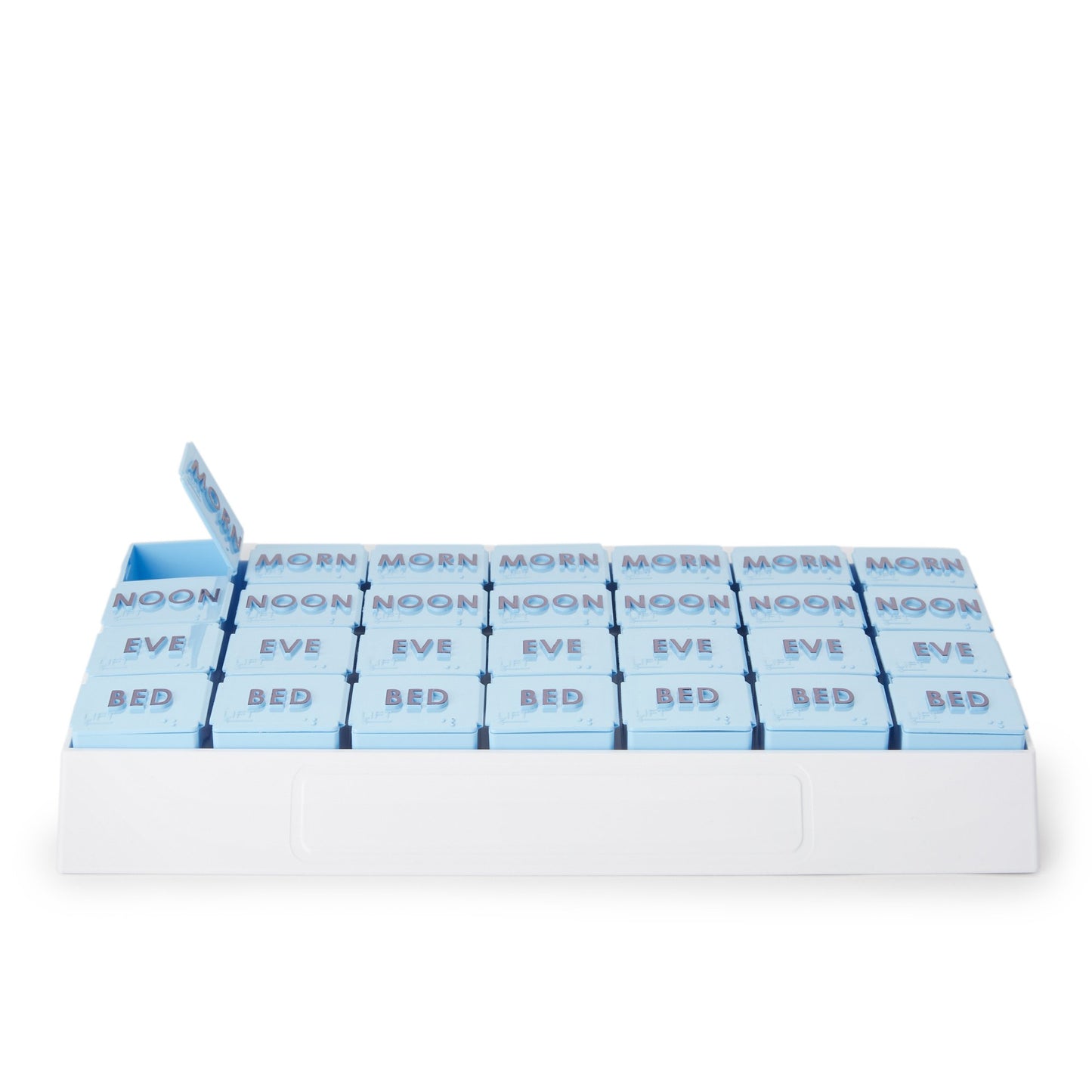 Apex Medi Tray Pill Organizer, Days of the Week / Morn, Noon, Eve, Bed 70027L