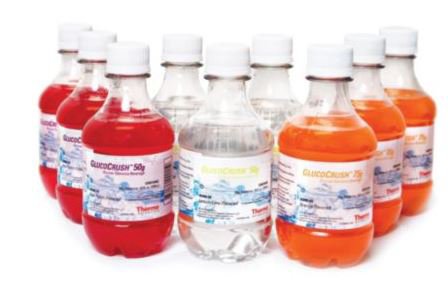 Glucose Tolerance Beverage GlucoCrush™ Lemon-Lime 50 Gram Pregnant Women 10 oz. per Bottle - B2495-9B