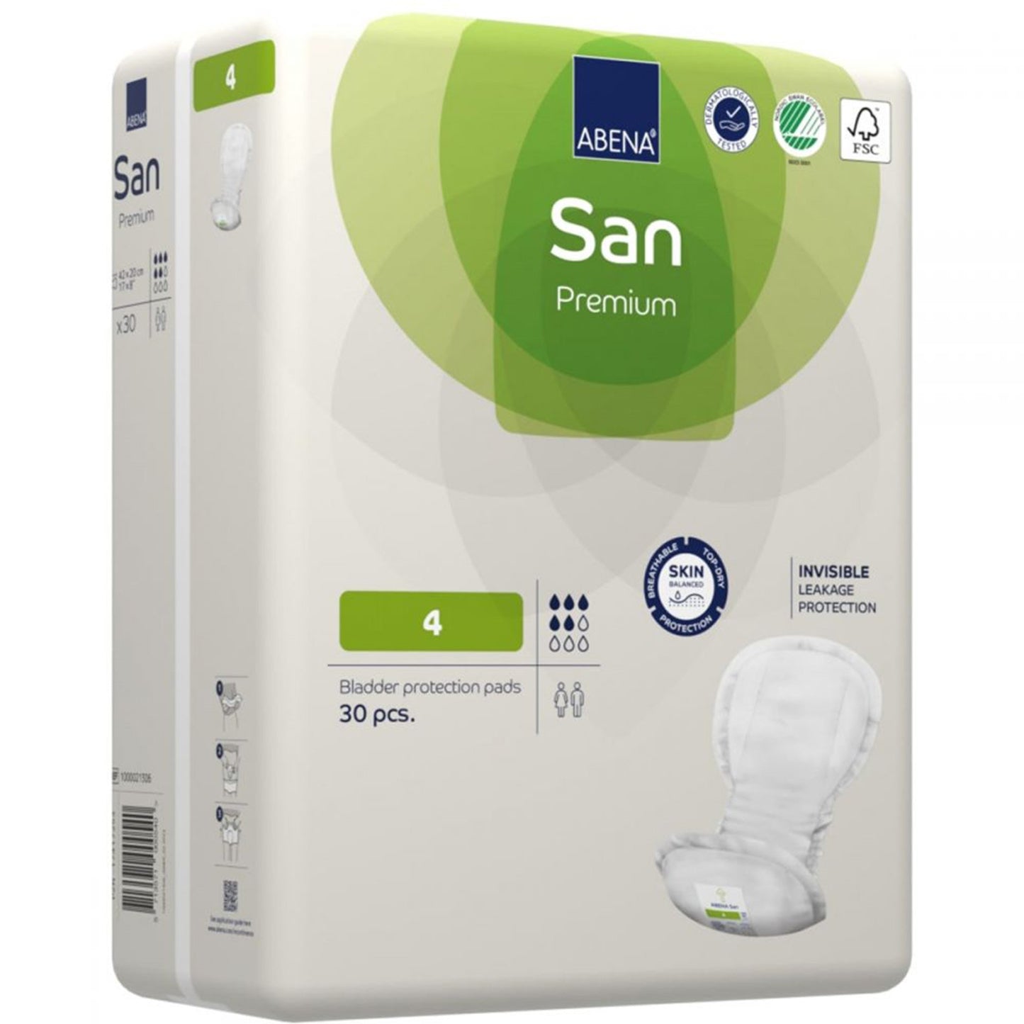Abena® San 4 Premium Bladder Protection Pads 1000021306