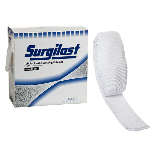 Gentell Surgilast Elastic Net Retainer Dressing, Size 7, 25 Yard GL708, RL