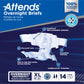 Attends® Briefs with Overnight Protection, X-Large DDEW40