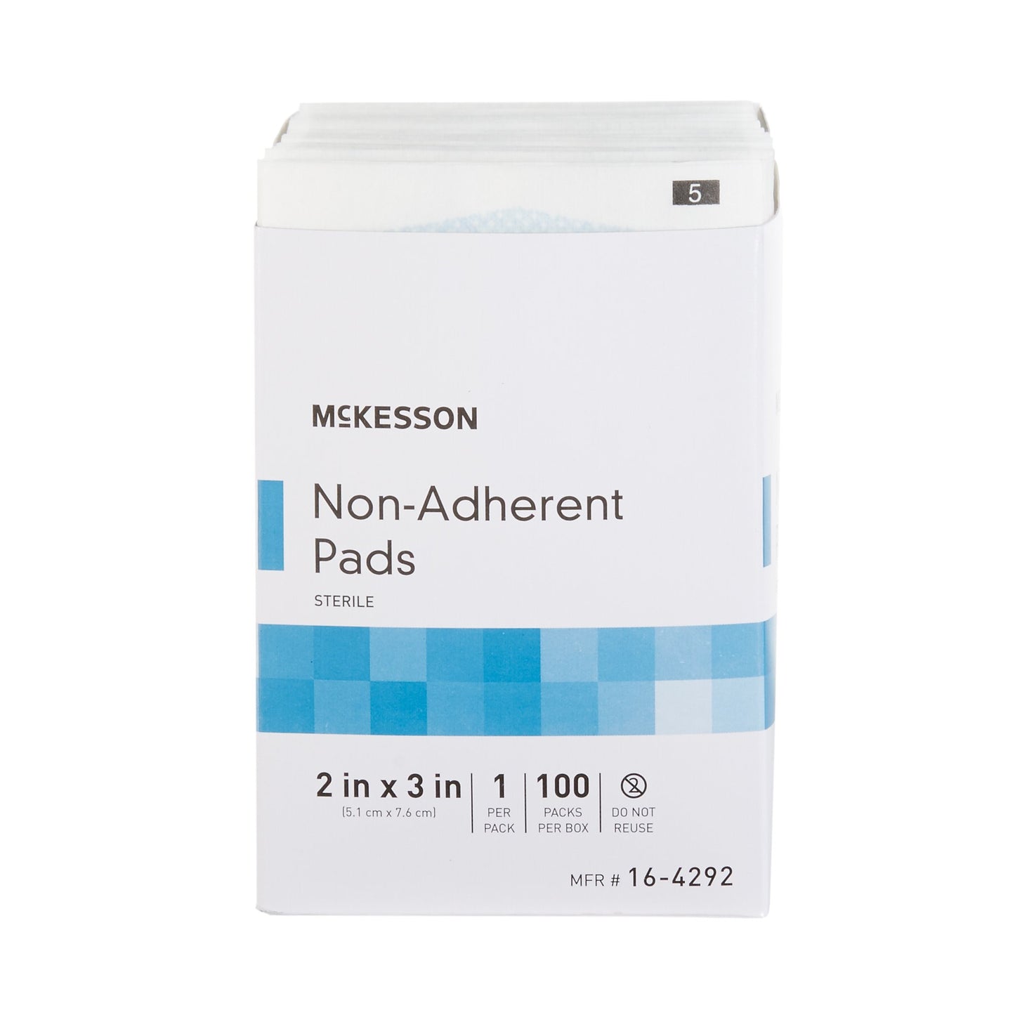McKesson Nonadherent Dressing, 2 x 3 Inch 16-4292
