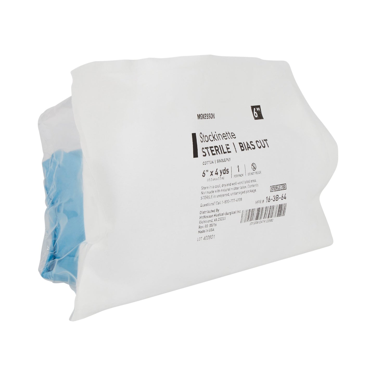 McKesson Bias Cut Stockinette, 6 Inch x 4 Yard 16-3B-64