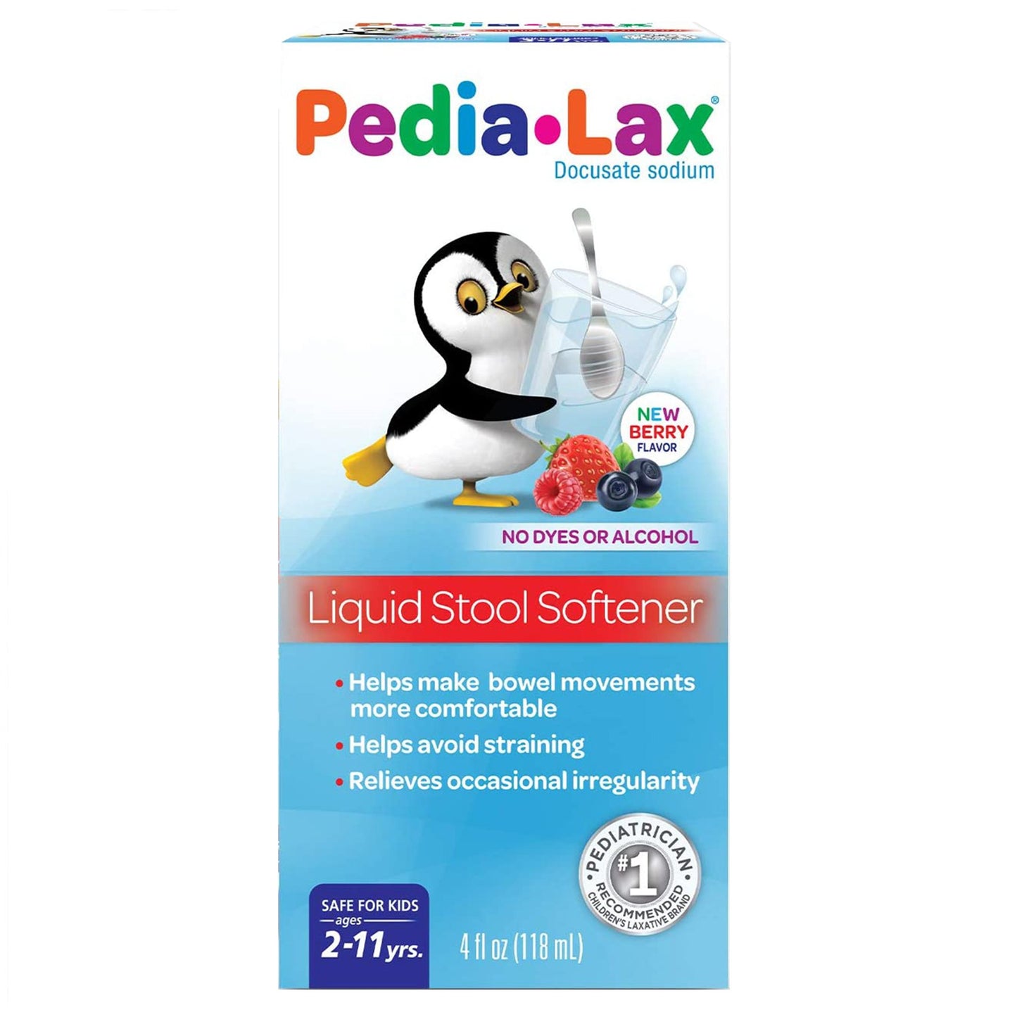 Pedia-Lax® Liquid Stool Softener Berry Flavor 30132000106
