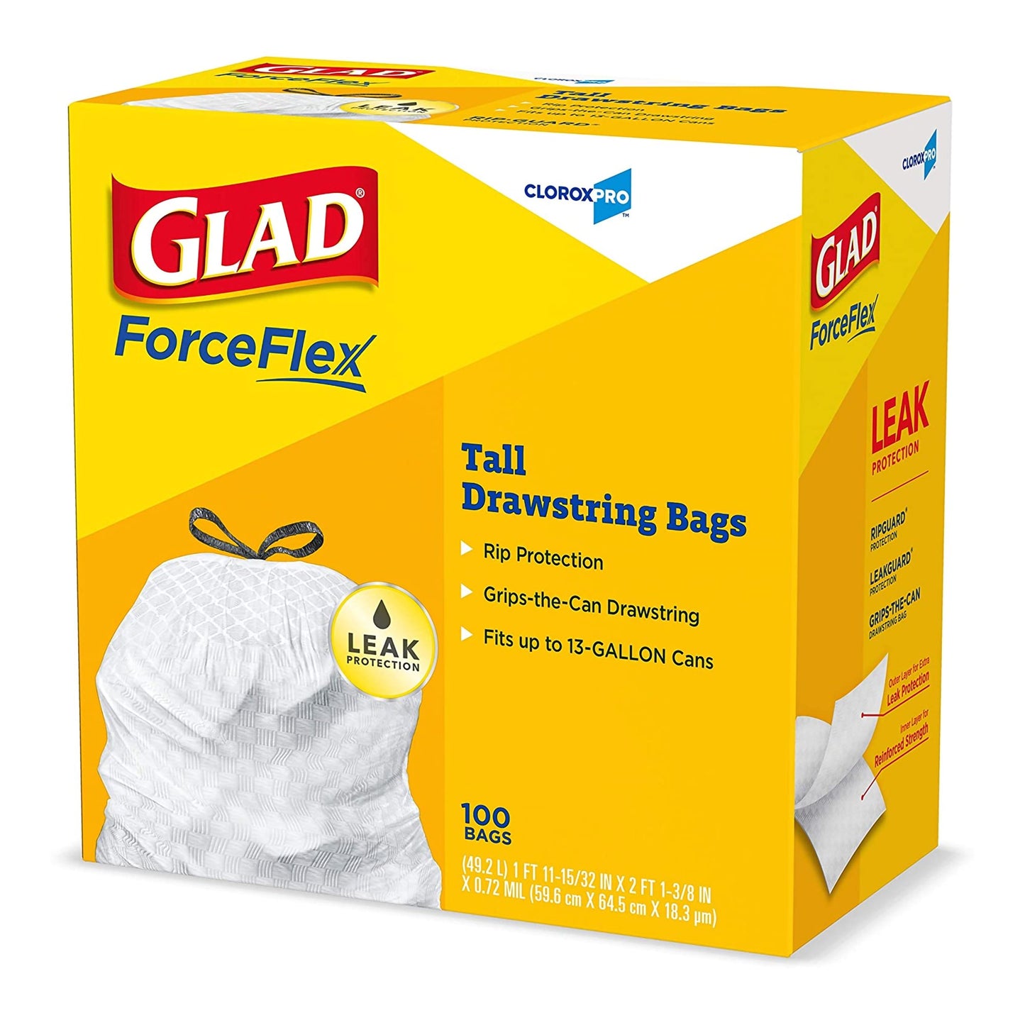 Glad® ForceFlex™ Trash Bag 70427