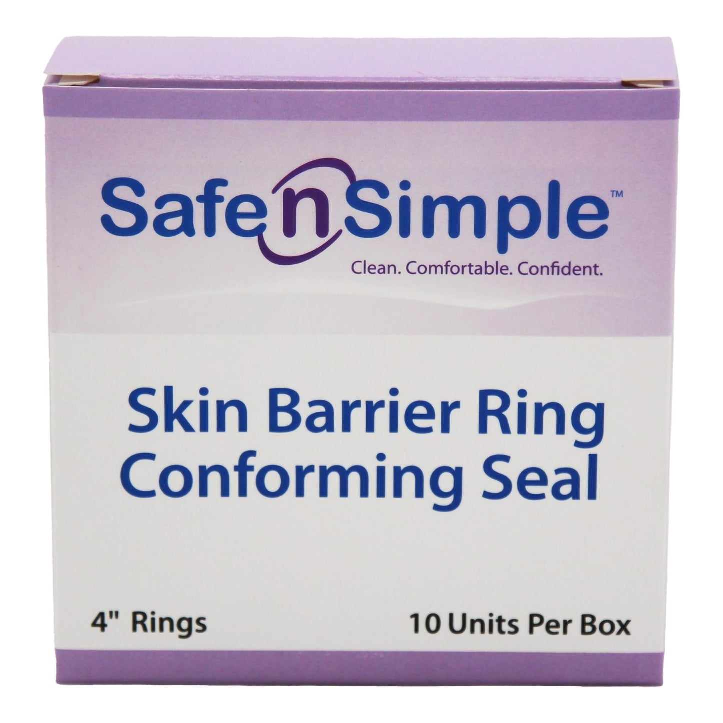 Safe n' Simple Adhesive Seal for use with Ostomy Pouch SNS684U4