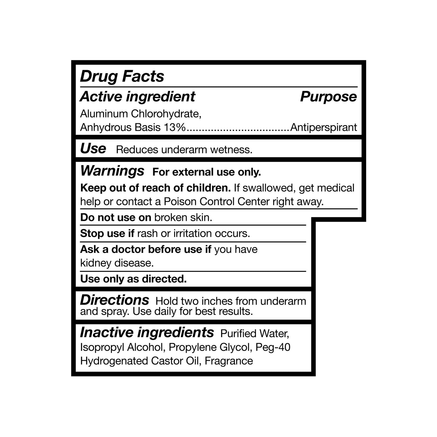 McKesson Fresh Scent Antiperspirant / Deodorant, 2-ounce Spray Bottle 23-H7509