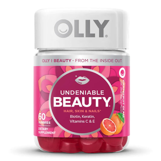 OLLY Public Benefit Corp Olly Undeniable Beauty Gummies Grapefruit Glam 85815800507, BT