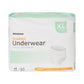 McKesson Classic Light Absorbency Incontinence Underwear, Extra Large UWEXL