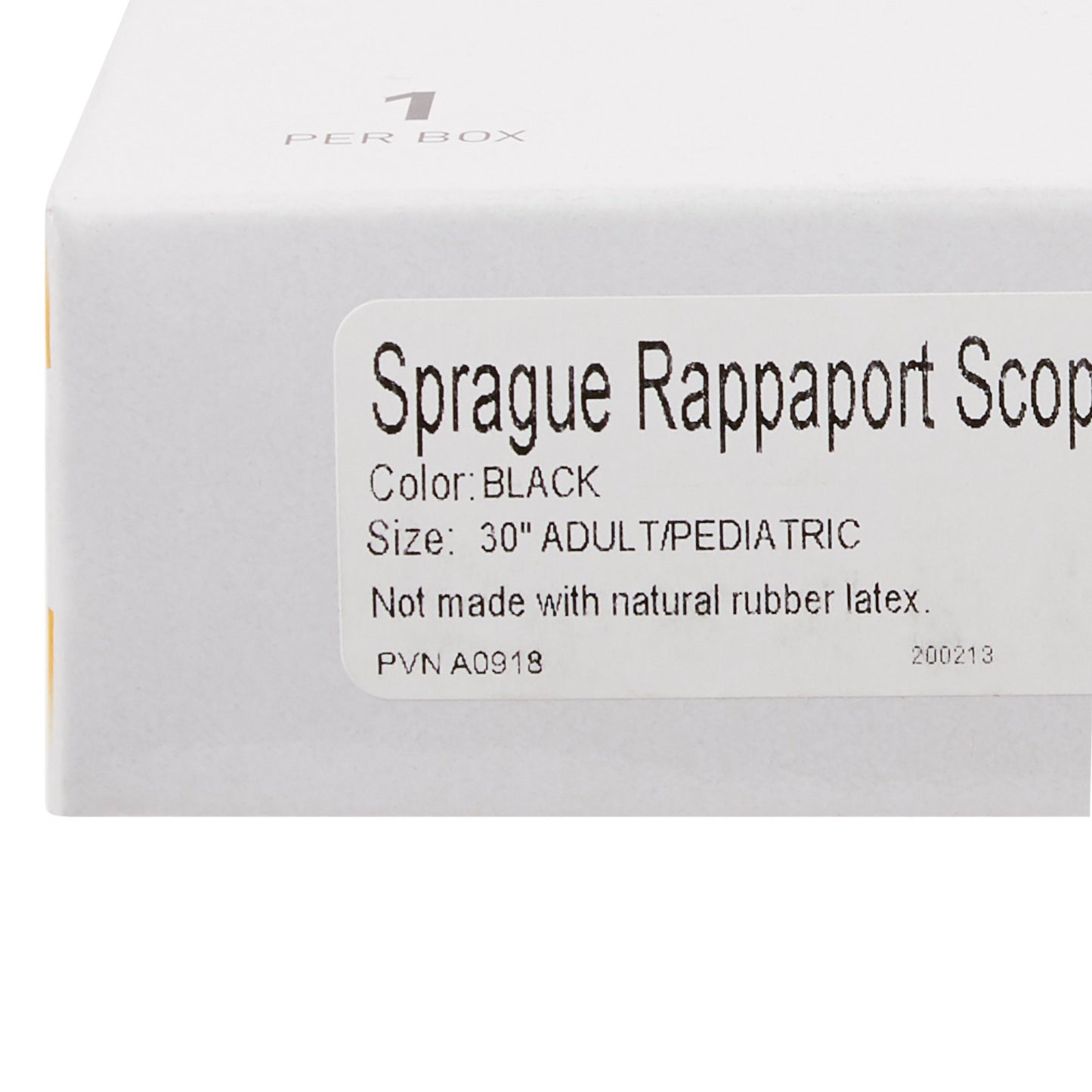 McKesson Lumeon Sprague Rappaport Stethoscope Double Lumen Black 641BKGM 01-641BKGM