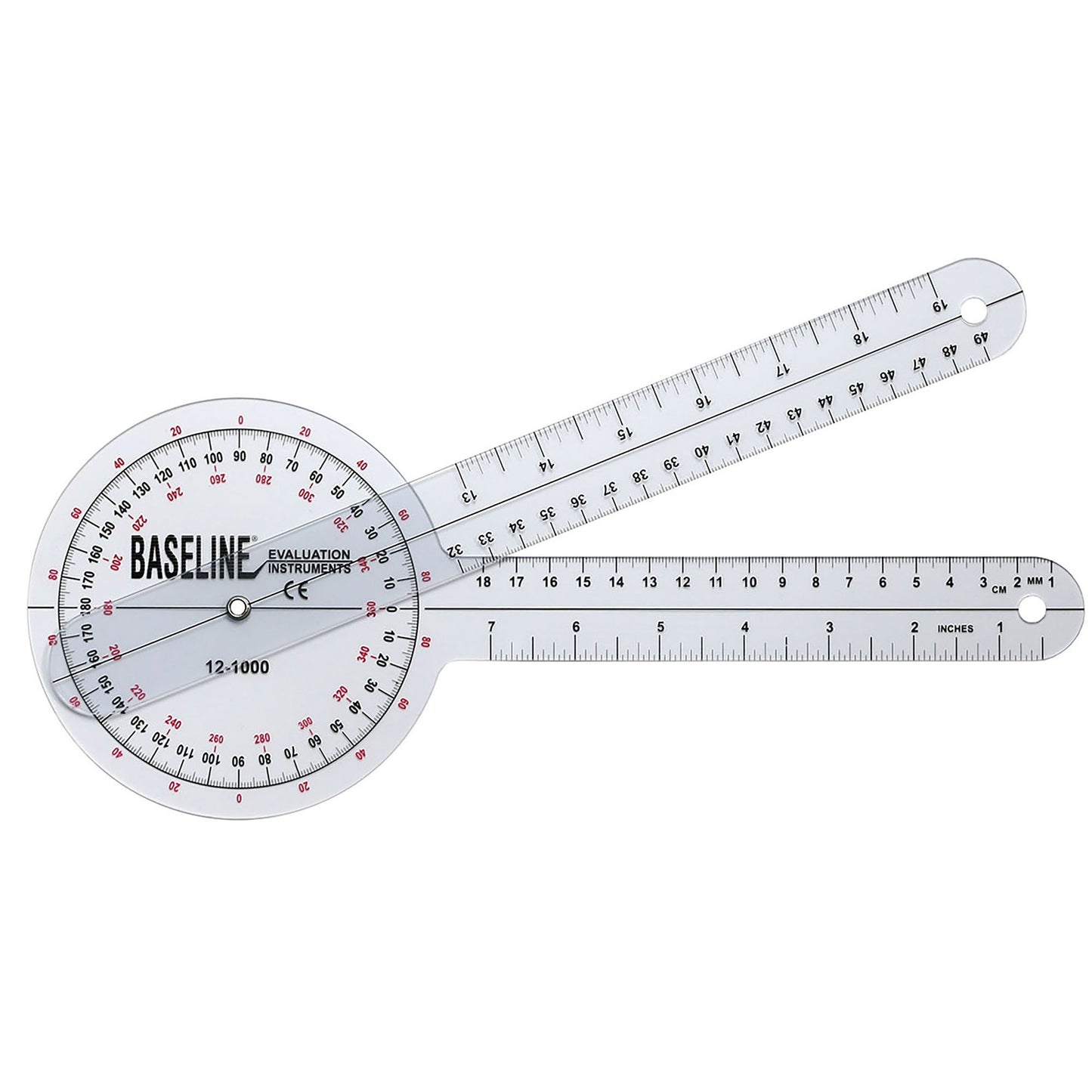 Baseline® Goniometer, 12 Inch Arms 12-1000