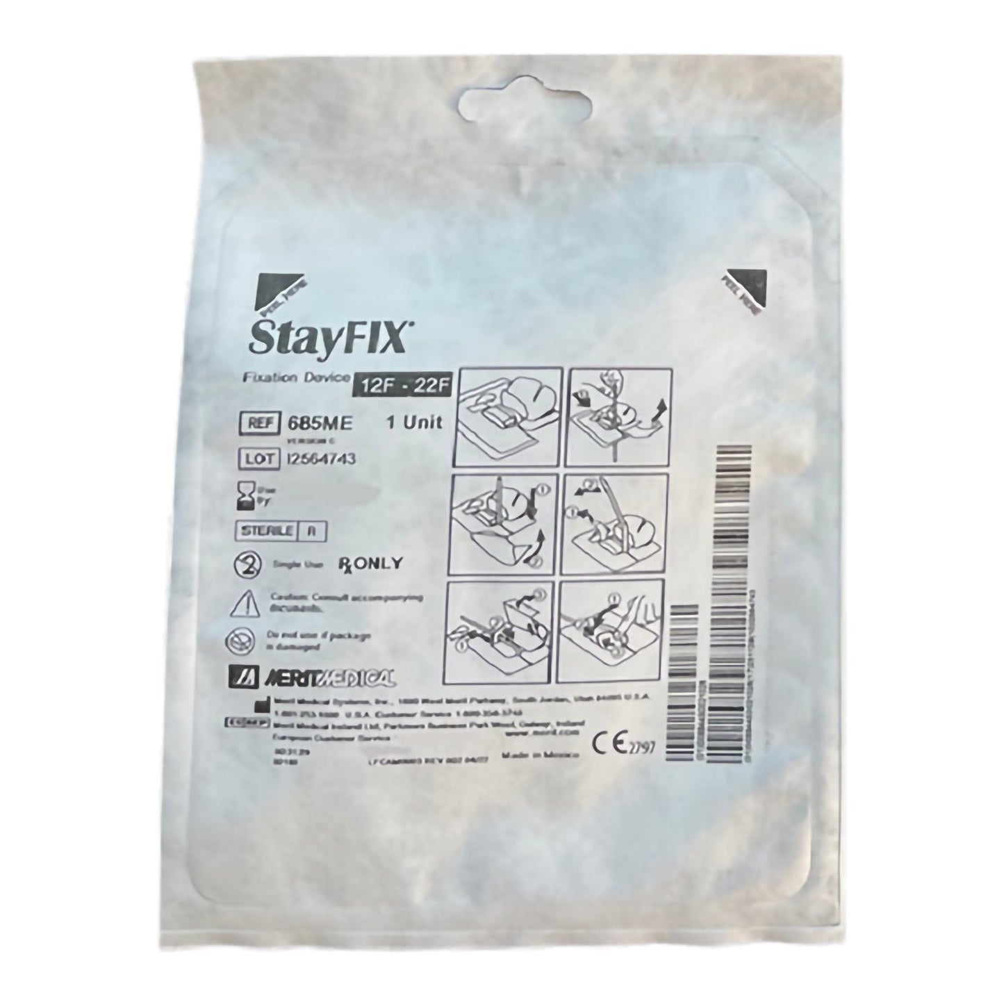 Catheter Fixation Device Stayfix® Large, 12 to 22 Fr. - 685ME