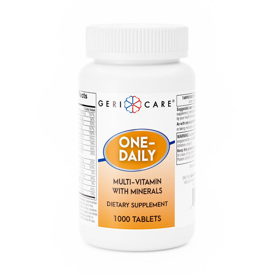 Multivitamin Supplement with Minerals Geri-Care® Tablet 1,000 per Bottle - 531-10-GCP