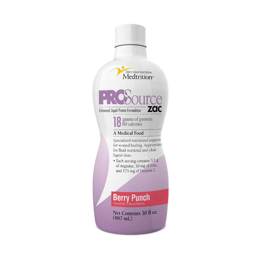 ProSource ZAC™ Berry Punch Complete Liquid Protein for Medical Food Use, 32-oz. 11555