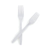 Fork McKesson Heavy Weight White Polypropylene - 16-9000