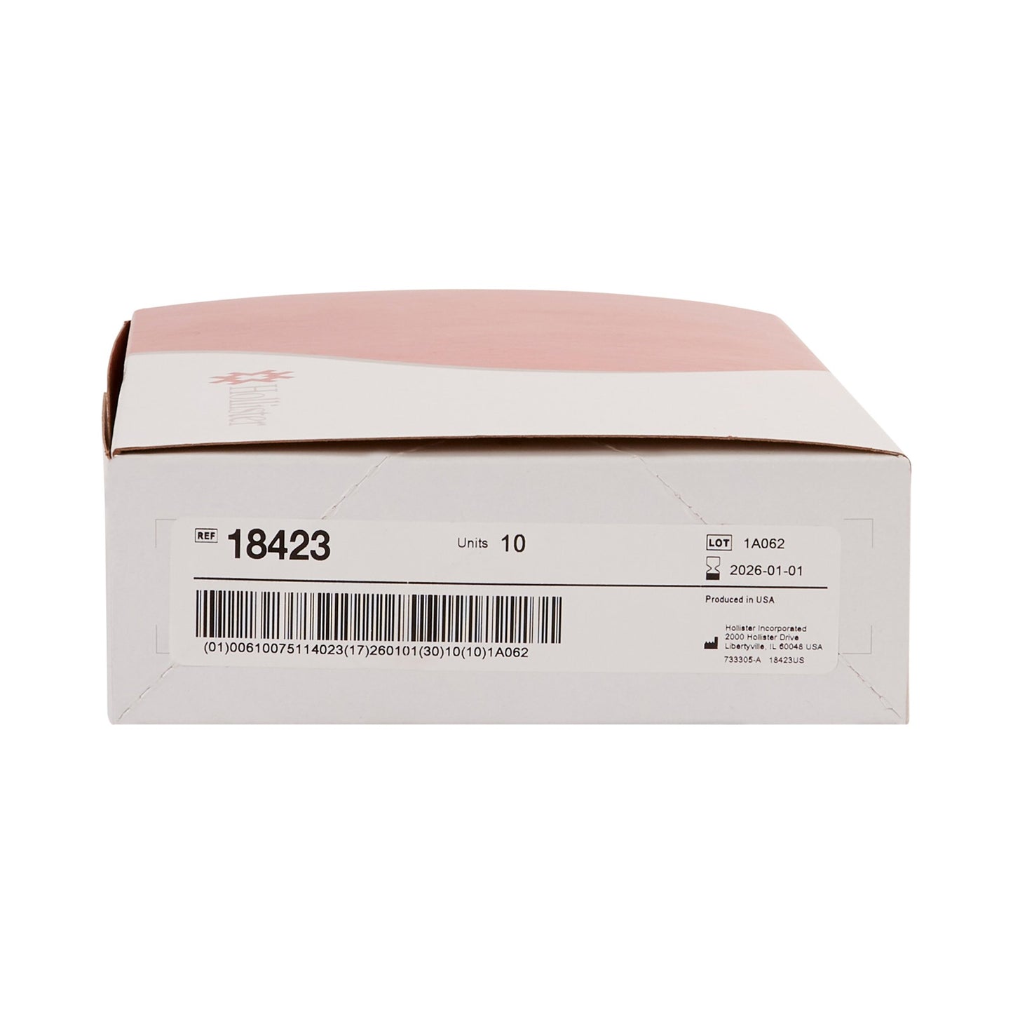 New Image™ Two-Piece Ultra-Clear Urostomy Pouch, 9 Inch Length, 2¼ Inch Flange 18423