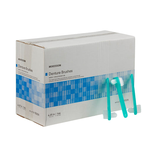 McKesson Brand McKesson Denture Brush 16-TBDEN, Case of 1440