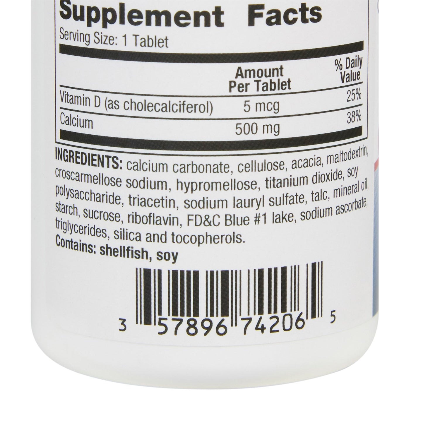 Geri-Care® Oyster Shell Calcium with Vitamin D-3 Joint Health Supplement 742-06-GCP