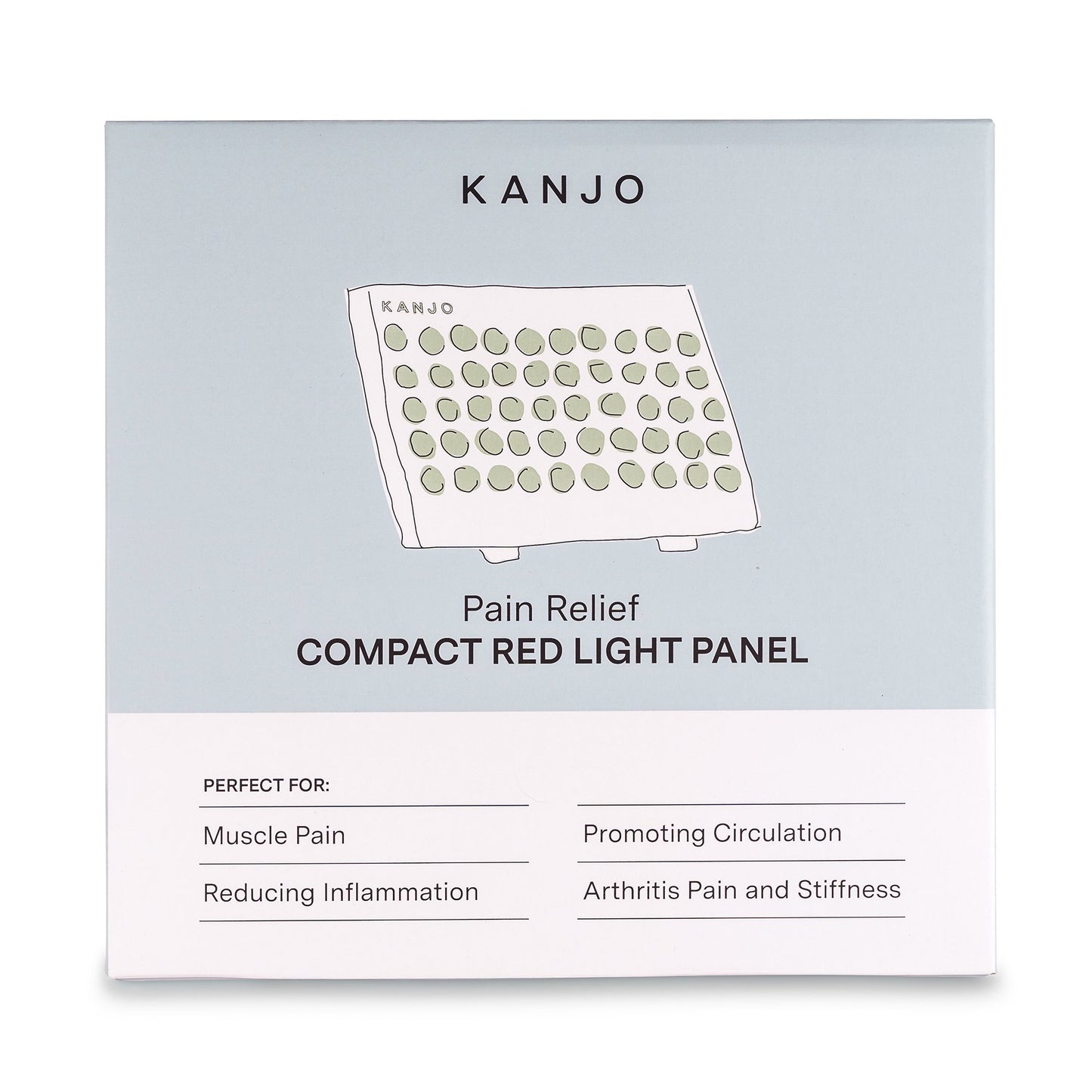 Kanjo Compact Red Light Therapy Panel KANCTRLT