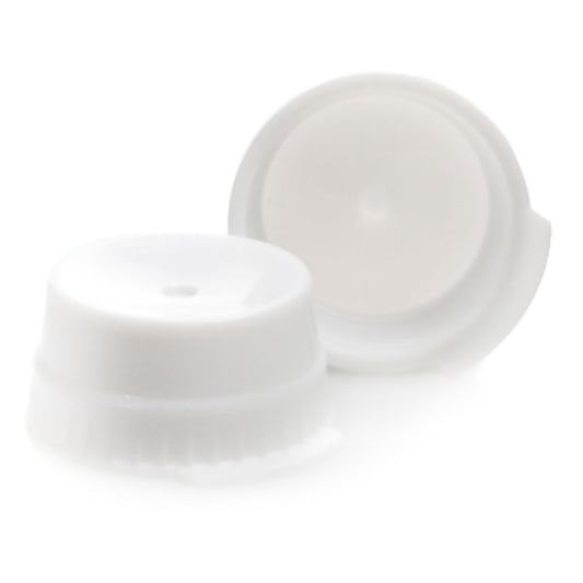 McKesson Tube Closure Polyethylene Snap Cap White 16 mm For Use with 16 mm Blood Drawing Tubes, Glass Test Tubes, Plastic Culture Tubes NonSterile - 1