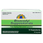 Health*Star Bisacodyl Laxative Suppository 444-12-HST