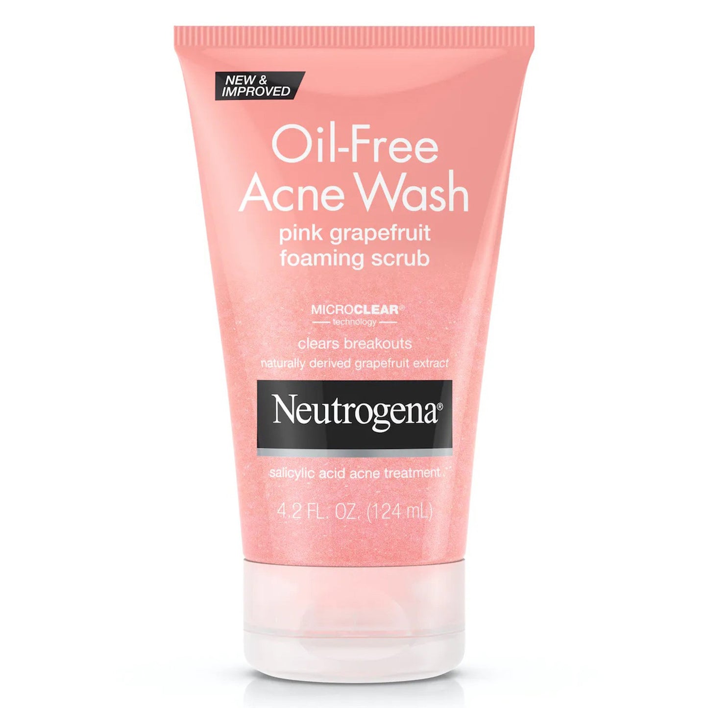 Neutrogena® Oil-Free Acne Wash Pink Grapefruit Foaming Scrub, 4.2 oz. 07050105360