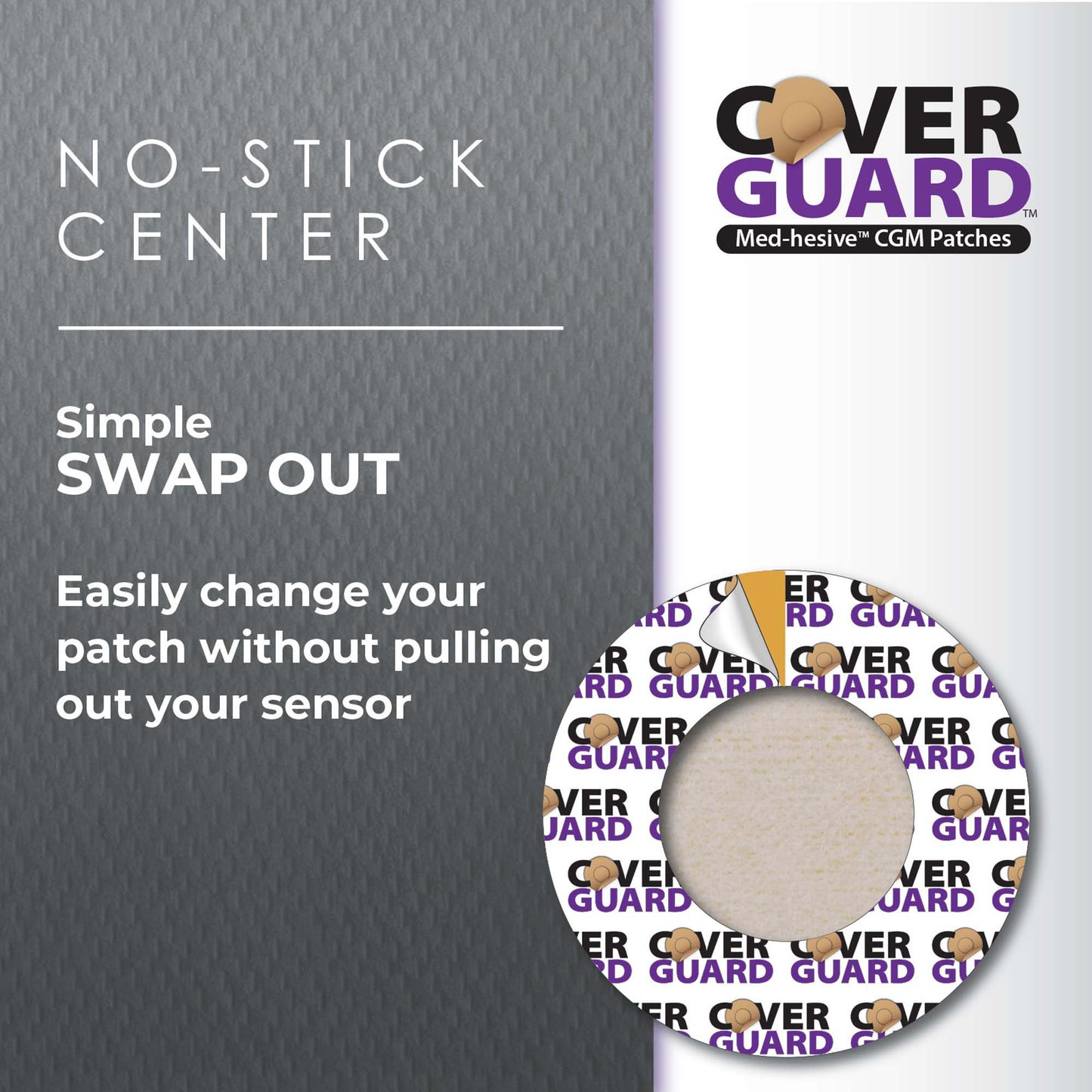 Sensor Overpatch CoverGuard Tan For Dexcom G7 Sensor 101-201T